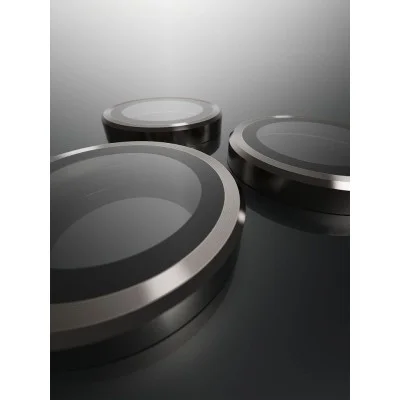 Bodyguardz Pure 3 Individual Camera Lens Protector For Iphone 16 Pro And 16 Pro Max - Titanium